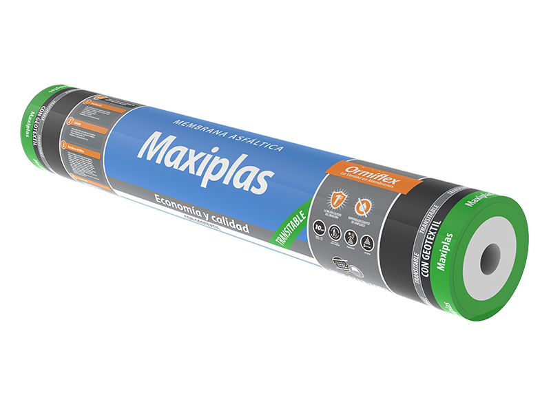 Membrana asfáltica Ormiflex Maxiplast 36 kg con Geotextil