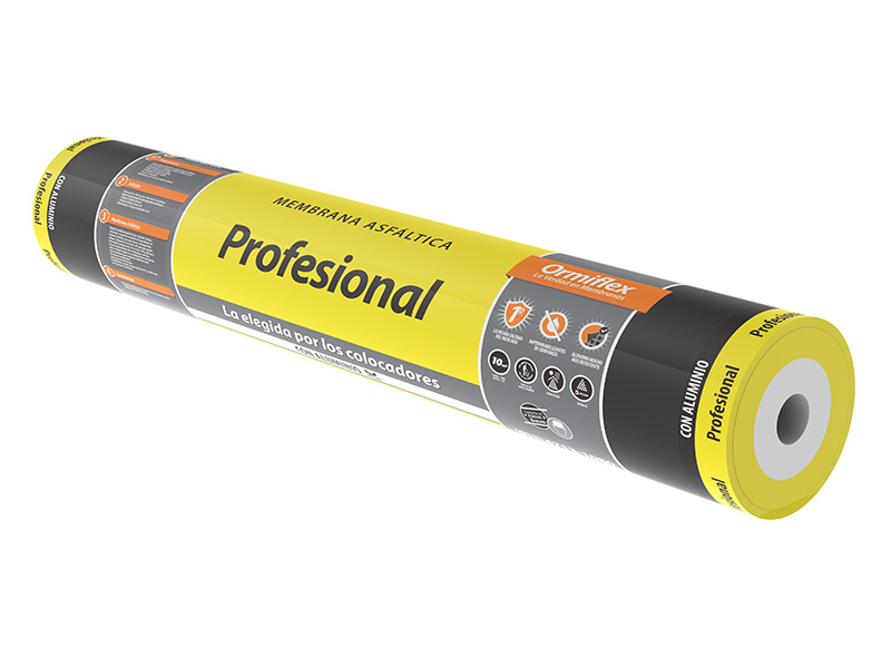 Membrana asfáltica Ormiflex Profesional 40 kg con Aluminio